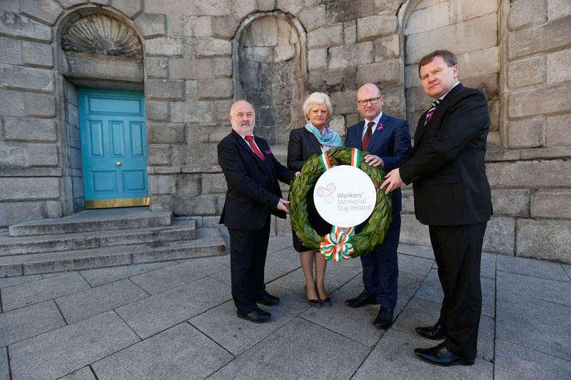 Dead and Injured Workers Remembered in Ireland